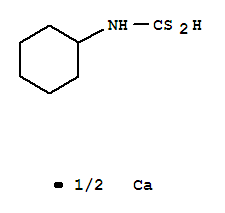 Cyclohexanecarbamicacid, dithio-, calcium salt (2:1) (8CI)