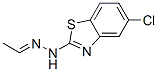 ACETALDEHYDE,(5-CHLORO-2-BENZOTHIAZOLYL)HYDRAZONE
