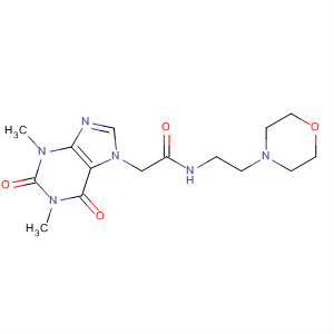 7H-Purine-7-acetamide,1,2,3,6-tetrahydro-1,3-dimethyl-N-[2-(4-morpholinyl)ethyl]-2,6-dioxo-
