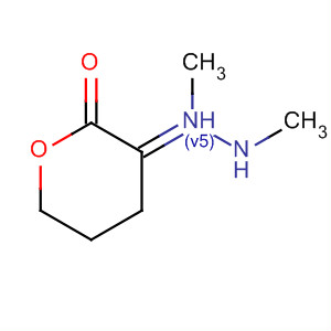 2H-Pyran-2-one, tetrahydro-, dimethylhydrazone, (E)-