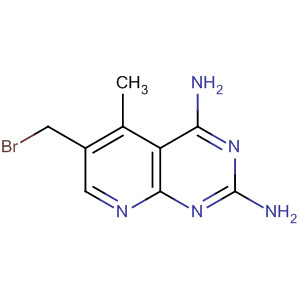 Pyrido[2,3-d]pyrimidine-2,4-diamine, 6-(bromomethyl)-5-methyl-