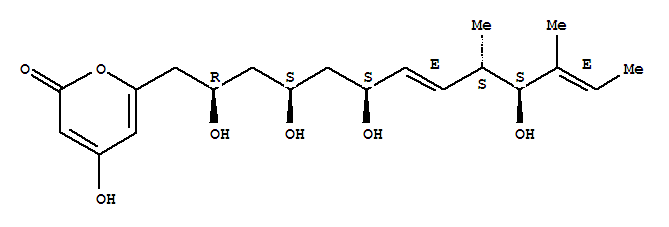 2-hydroxy-6-[(2R,4S,6S,7E,9S,10S,11E)-2,4,6,10-tetrahydroxy-9,11-dimethyltrideca-7,11-dien-1-yl]-4H-pyran-4-one