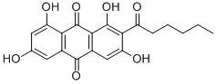 1,3,6,8-Tetrahydroxy-2-hexanoylanthracene-9,10-dione