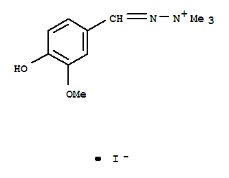2-[(Z)-(3-methoxy-4-oxocyclohexa-2,5-dien-1-ylidene)methyl]-1,1,1-trimethyldiazanium iodide
