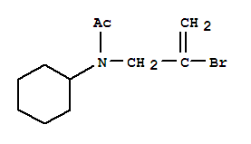 N-(2-Bromo-2-propenyl)-N-cyclohexylacetamide