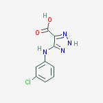 5-(3-chloroanilino)-2h-triazole-4-carboxylic Acid