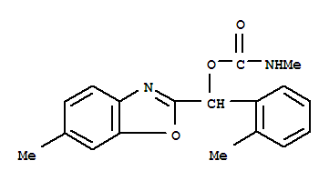 (6-methyl-1,3-benzoxazol-2-yl)(2-methylphenyl)methyl methylcarbamate