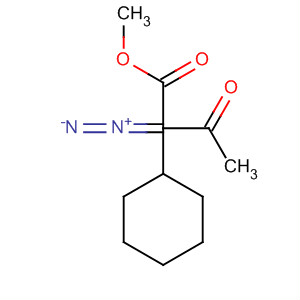 Cyclohexanebutanoic acid, a-diazo-b-oxo-, methyl ester