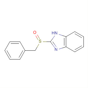 1H-Benzimidazole, 2-[(phenylmethyl)sulfinyl]-