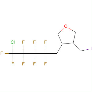 Furan,3-(5-chloro-2,2,3,3,4,4,5,5-octafluoropentyl)tetrahydro-4-(iodomethyl)-