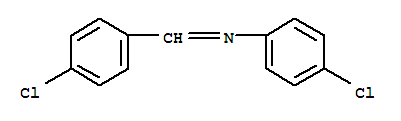 Aniline, p-chloro-N- (p-chlorobenzylidene)-