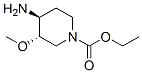 1-PIPERIDINECARBOXYLIC ACID 4-AMINO-3-METHOXY-,ETHYL ESTER,TRANS-