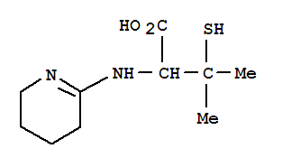 3-sulfanyl-N-(3,4,5,6-tetrahydropyridin-2-yl)-L-valine