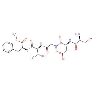 L-Phenylalanine, N-[N-[N-(N-L-seryl-L-a-aspartyl)glycyl]-L-threonyl]-,1-methyl ester