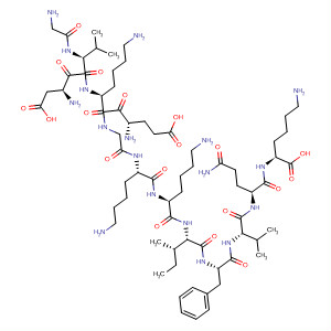 L-Lysine,glycyl-L-a-aspartyl-L-valyl-L-a-glutamyl-L-lysylglycyl-L-lysyl-L-lysyl-L-isoleucyl-L-phenylalanyl-L-valyl-L-glutaminyl-