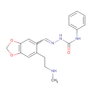 Hydrazinecarboxamide,2-[[6-[2-(methylamino)ethyl]-1,3-benzodioxol-5-yl]methylene]-N-phenyl-
