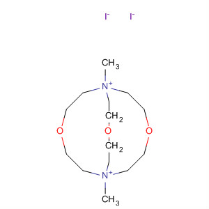4,10,15-Trioxa-1,7-diazoniabicyclo[5.5.5]heptadecane, 1,7-dimethyl-,diiodide