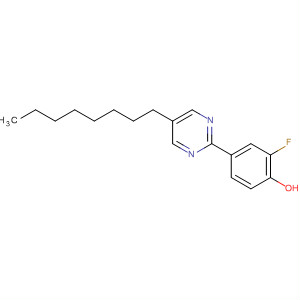 Phenol, 2-fluoro-4-(5-octyl-2-pyrimidinyl)-
