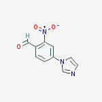 Benzaldehyde, 4-(1H-imidazol-1-yl)-2-nitro-