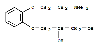 3-{2-[2-(dimethylamino)ethoxy]phenoxy}propane-1,2-diol
