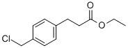 3-(4-CHLOROMETHYL-PHENYL)-PROPIONIC ACID ETHYL ESTER