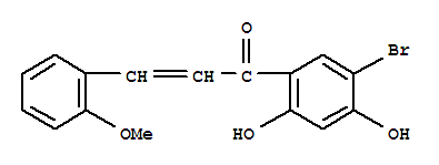 (2E)-1-(5-bromo-2,4-dihydroxyphenyl)-3-(2-methoxyphenyl)prop-2-en-1-one
