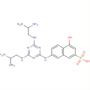 2-Naphthalenesulfonic acid,7-[[4,6-bis[(2-aminopropyl)amino]-1,3,5-triazin-2-yl]amino]-4-hydroxy-