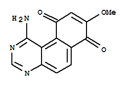 1-amino-8-methoxy-1,6a-dihydrobenzo[f]quinazoline-7,10-dione