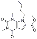 1H-Pyrrolo[2,3-d]pyrimidine-6-carboxylicacid, 7-butyl-2,3,4,7-tetrahydro-1,3-dimethyl-2,4-dioxo-, methyl ester