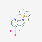 4-(trifluoromethyl)-1-(triisopropylsilyl)-1H-pyrrolo[2,3-b]pyridine