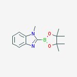 1-methyl-2-(4,4,5,5-tetramethyl-1,3,2-dioxaborolan-2-yl)benzimidazole