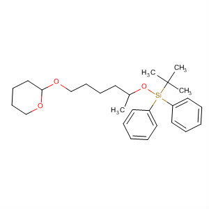 Silane,(1,1-dimethylethyl)[[1-methyl-5-[(tetrahydro-2H-pyran-2-yl)oxy]pentyl]oxy]diphenyl-, (1S)-