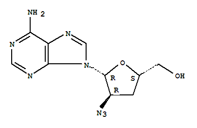 9-(2-Azido-2,3-dideoxy-.beta.-D-erythro-pentofuranosyl)adenine