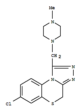 7-chloro-1-[(4-methylpiperazin-1-yl)methyl]-4H-[1,2,4]triazolo[3,4-c][1,4]benzothiazine