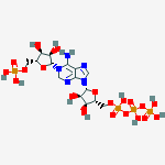 [(2R,3S,4R,5R)-5-[6-amino-1-[(2R,3R,4S,5R)-3,4-dihydroxy-5-(phosphonooxymethyl)tetrahydrofuran-2-yl]-2H-purin-9-yl]-3,4-dihydroxy-tetrahydrofuran-2-yl]methyl (hydroxy-phosphonooxy-phosphoryl) hydrogen phosphate