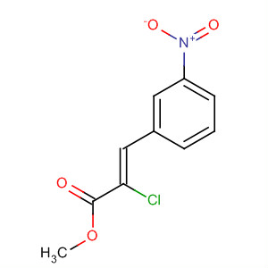 2-Propenoic acid, 2-chloro-3-(3-nitrophenyl)-, methyl ester, (2Z)-