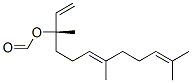 1,6,10-Dodecatrien-3-ol, 3,7,11-trimethyl-, 3-formate, (3S)-