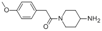 4-Piperidinamine, 1-[(4-methoxyphenyl)acetyl]-