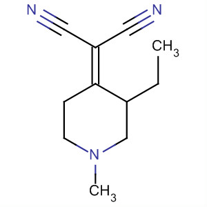Propanedinitrile, (3-ethyl-1-methyl-4-piperidinylidene)-