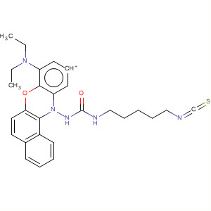 Benzo[a]phenoxazin-7-ium,9-(diethylamino)-5-[[[(5-isothiocyanatopentyl)amino]carbonyl]amino]-