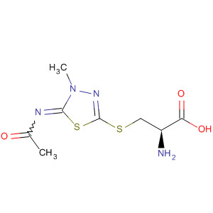 L-Cysteine,S-[5-(acetylimino)-4,5-dihydro-4-methyl-1,3,4-thiadiazol-2-yl]-