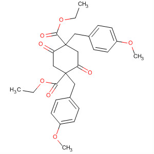 1,4-Cyclohexanedicarboxylic acid,1,4-bis[(4-methoxyphenyl)methyl]-2,5-dioxo-, diethyl ester, cis-