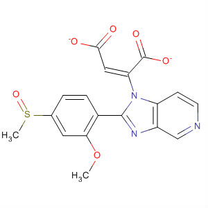 1H-Imidazo[4,5-c]pyridine, 2-[2-methoxy-4-(methylsulfinyl)phenyl]-, (R)-,(E)-2-butenedioate
