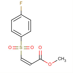 2-Propenoic acid, 3-[(4-fluorophenyl)sulfonyl]-, methyl ester, (Z)-