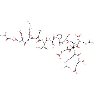 L-Glutamine,L-alanylglycyl-L-asparaginyl-L-lysyl-L-valyl-L-isoleucyl-L-seryl-L-prolyl-L-seryl-L-a-glutamyl-L-a-aspartyl-L-arginyl-L-arginyl-