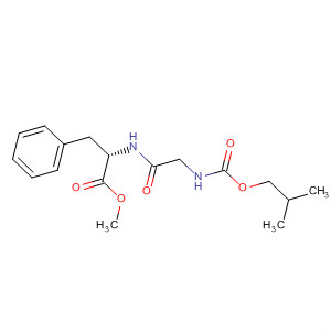 L-Phenylalanine, N-[N-[(2-methylpropoxy)carbonyl]glycyl]-, methyl ester