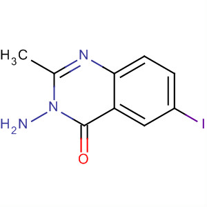 4(3H)-Quinazolinone, 3-amino-6-iodo-2-methyl-