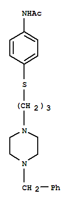 N-(4-{[3-(4-benzylpiperazin-1-yl)propyl]sulfanyl}phenyl)acetamide