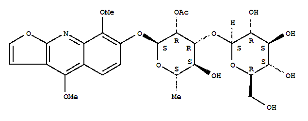 Furo[2,3-b]quinoline,a-L-mannopyranoside deriv.