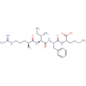 L-Methionine, N-[N-(N-L-arginyl-L-isoleucyl)-L-phenylalanyl]-